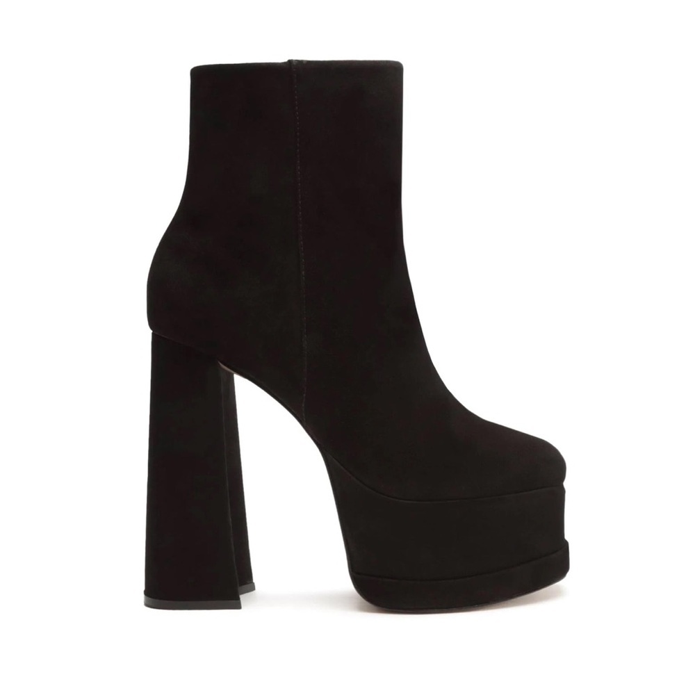 Schutz Nubuck Selene Boots Size 8.5 New - Picture 2 of 9